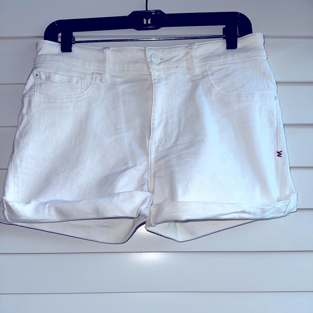 Warp + Weft White Shorts